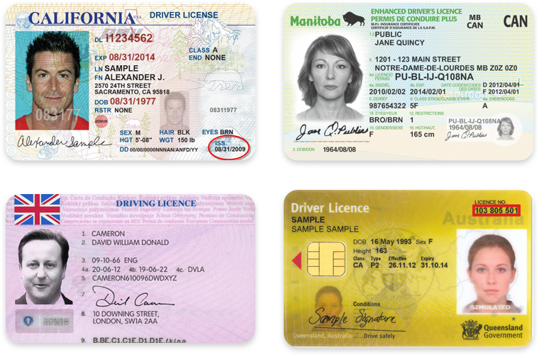 documents required for driving license for international students