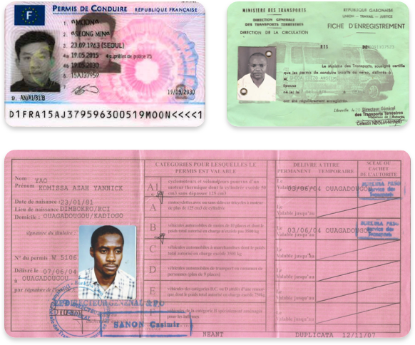 Водительское удостоверение франции Водительское удостоверение франции